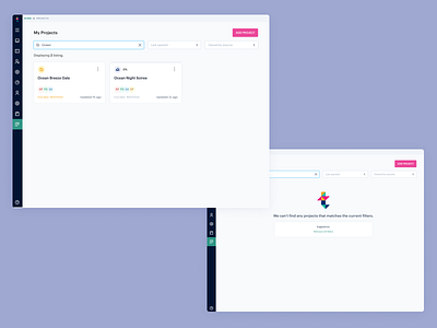 Search results for project dashboard assignee avatar chip dashboard empty empty state end end date filled filter focus state kanban progress project result search suggestion track tracking writing