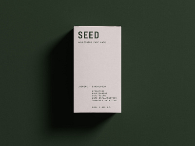 SEED brand design brand designer brand identity branding brandmark custom logo custom logo design identity identity design identity designer logo logo design logo designer packaging design skincare branding skincare logo type typography visual identity wordmark