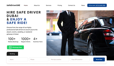 Screen for Driver Hiring branding dashboard design graphic design hiring driver uae ui ux