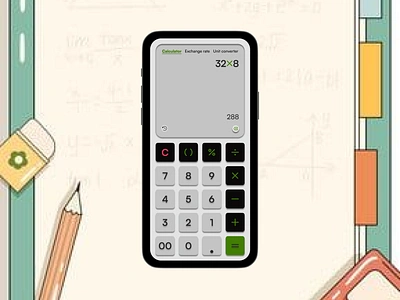 Calculator app design appdesign calculator figma finance mobile design uidesign uiux visualdesign