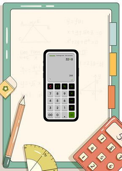 Calculator app design appdesign calculator figma finance mobile design uidesign uiux visualdesign