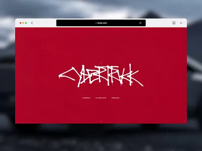 Tesla animation clean figma framer futuristic hero section landing page modern motion graphics redesign shopify store tesla ui ui design ux ux design web design web development website