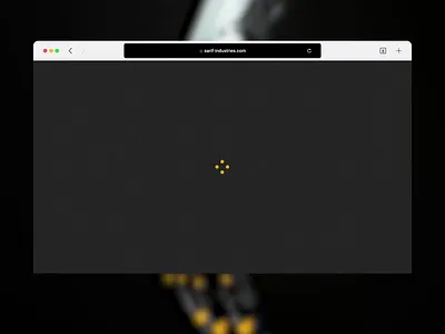 Sarif Industries animation clean concept deus ex machina figma framer futuristic game ui hero section landing page modern motion ui ui design ux ux design web design web development website