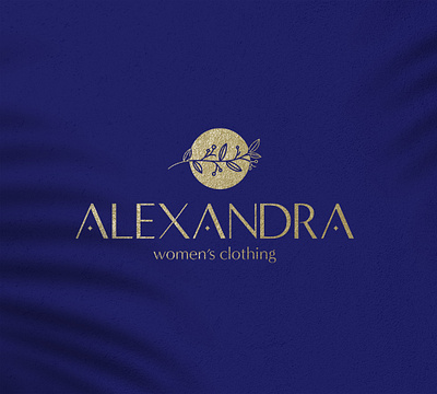 Alexandra women's clothing brand designer brand identity branding business clothes clothing clothing brand clothing logo graphic designer identity logo designer logo ideas logo identity logo maker mockups visual identity woman women business