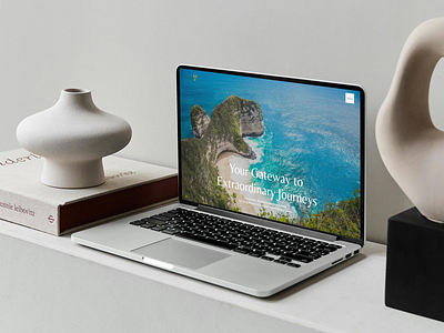 Bali Horizon - Travel Website bali destination landing page relax travel ui web design