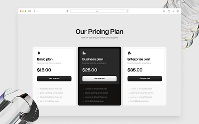 Pricing Section ui