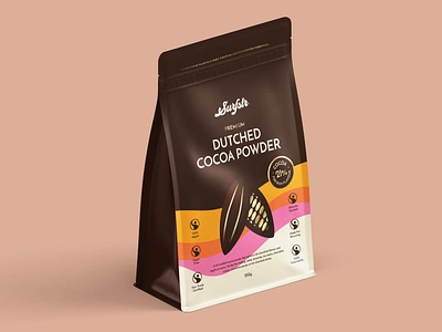 Surfstr - Cocoa Packaging Design abstract brand cacao cacao brand cacao branding cacao logo cacao packaging cocoa cocoa brand cocoa branding cocoa logo cocoa packaging logo modern