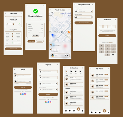 Mobile App Design branding design graphic design mobile app ui ux