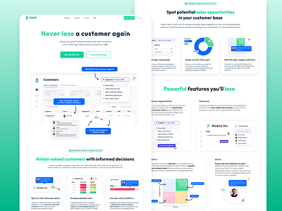 SaaS Startup Homepage landing page design saas landing page ideas saas marekting website saas website ui ui design ux design visual design web design website design