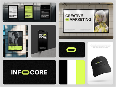 InfoCore logo design brand brand indentity branding design graphic graphic design logo logo design