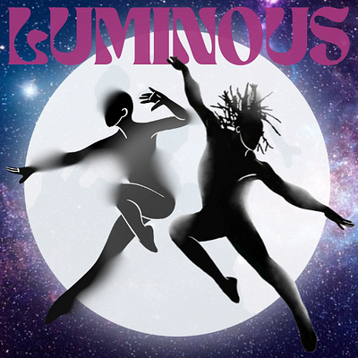 Luminous dance - Logos branding canva conscious dance dance design event event design event logo full moon graphic graphic design logo logo design luminous luminous dance social media social media post