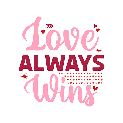 love always wins silhouette