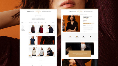 Maison Montagut - Product & List pages design fashion graphic design product ui