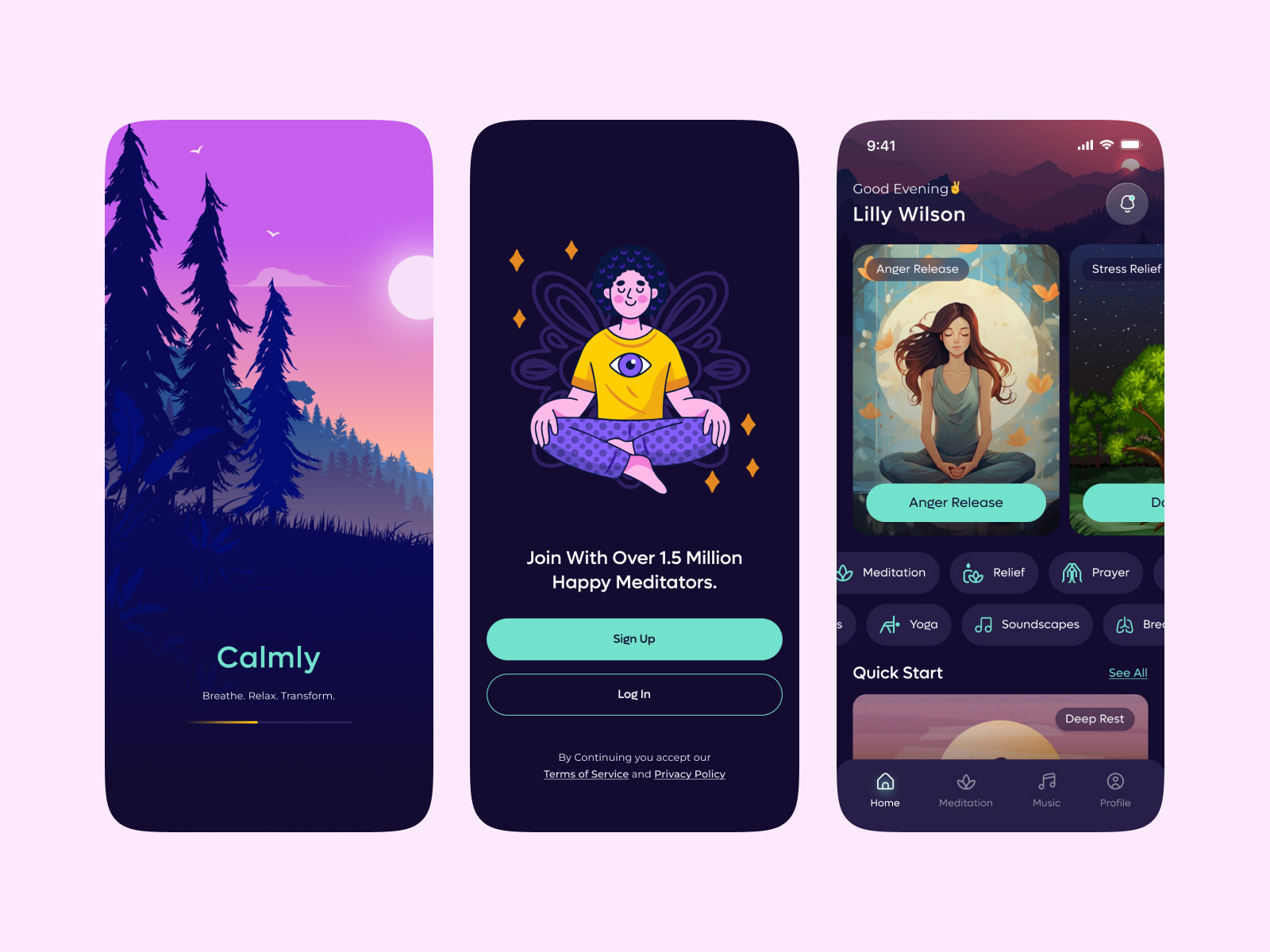 Example service media