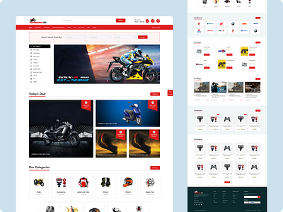 Two Wheelers BD: Multi-Vendor Bike E-Commerce Platform bikemarketplace branding ecommerce landing page modernui motorcyclestore multivendor onlinestore ui ui design web design website