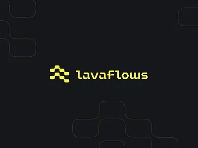 Lavaflows branding logo website
