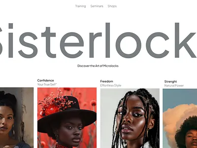 Landing Page Concept for Beauty Industry agency website app best ui design branding design illustration landingpagedesign logo ui website design