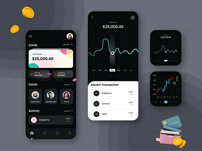 Crypto Currency | UI/UX Design 3d animation branding graphic design logo motion graphics ui