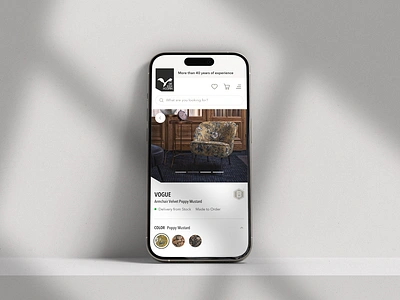 Mobile-friendly layouts b2b dutch furniture mobile shopping ui ux