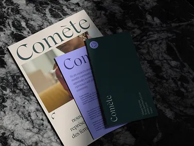 Comète Rebranding branding design graphic design rebrand
