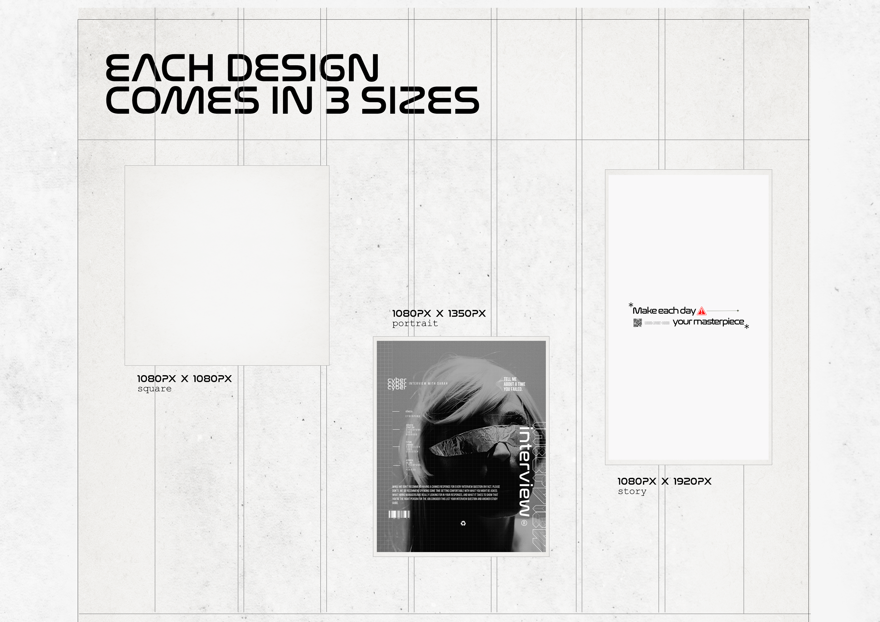 Example of Social Media Design Package