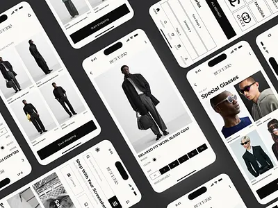 Mobile Shopping Redefined: Elevating Your E-Commerce Experience app black and white design e commerce e commerce website ecommerce ecommerce website ecommerce website design mobile shop shoping shopping shopping cart ui uiux uiux design ux webdesign