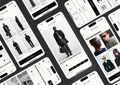 Mobile Shopping Redefined: Elevating Your E-Commerce Experience app black and white design e commerce e commerce website ecommerce ecommerce website ecommerce website design mobile shop shoping shopping shopping cart ui uiux uiux design ux webdesign