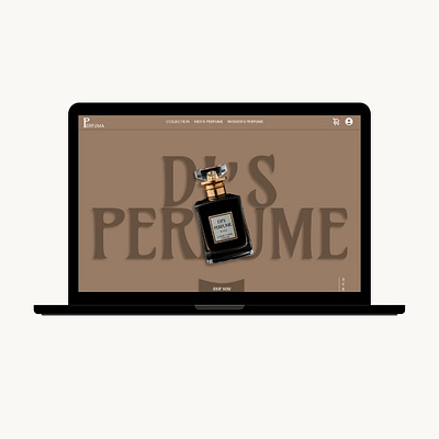 Perfume website app branding design figma graphic design homepage design illustration landing page logo typography ui ui ux ux website website design