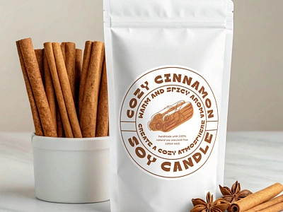 How about a little cinnamon to spice up your day? banner branding design food graphic design illustration vector