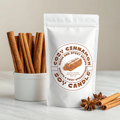 How about a little cinnamon to spice up your day? banner branding design food graphic design illustration vector