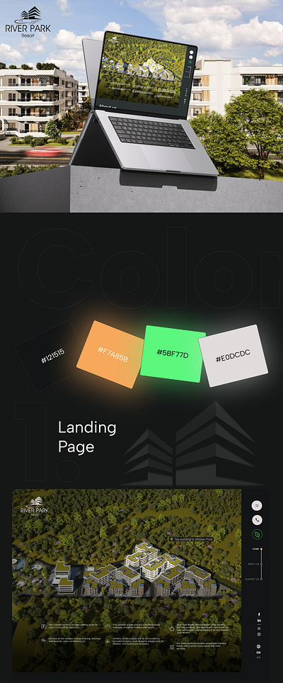 Real Estate - Landing Page creative landing page real estate landing page