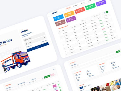 🚛 Upaya Logistics Client Web Application animation app design branding design designer graphic design graphic designer illustration logo ui uiux