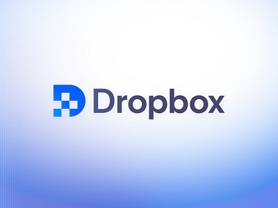 Dropbox - Logo Redesign box brand identity design branding d drop dropbox dropbox logo redesign freelance logo designer gradient logo identity lettermark logo logo redesign modern logo design monogram negative space logo visual identity design