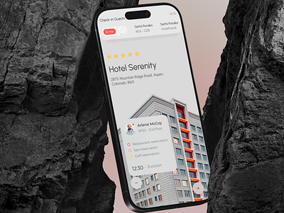 Horeca Innity - Hotel Management Dashboard ai app app design b2b business crm dashboard design horeca hotel interface management mobile mobile app product saas service system ui ux