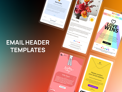 Email Header Templates design email email builder email campaign email design email header email marketing email newsletter email templates html email landing page marketing newsletter stripo email web design