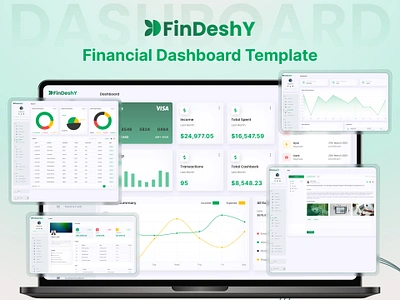 FinDeshY Pro – Financial Bootstrap Dashboard Template bootstrap bootstrap financial bootstrap template content editor css3 dark version dashboard dashboard landing page dashboard template design designtocodes financial financial dashboard financial dashboard template html light and dark version light version pro dashboard ui website