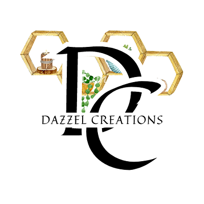 DAZZEL CREATIONS LOGO design graphics illustrator logo