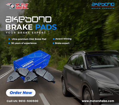 Brake Pad Banner Design