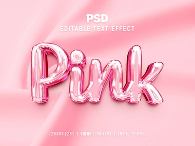 Pink Editable PSD Text Effect Style action beauty editable girl ladies pink pink 3d text pink effect pink text effect pinky psd editable pink text effect style typo woman