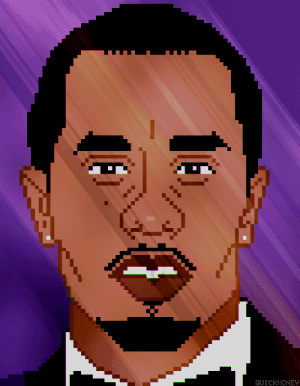 Puff Daddy 8bit animation big pixel design illustration peter stemmler pixel pixel art puff daddy quickhoney