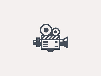 Camera Logo animation brandidentity branding camera cameraman clapboard clapper board design director documentation film illustration logo logodesign movie production scene screen shoot take