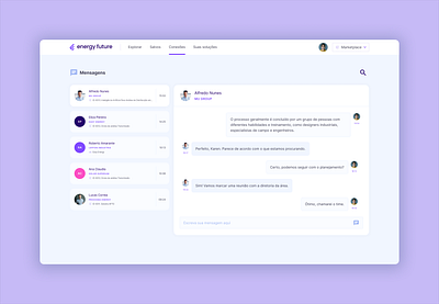 Chat design system product software ui