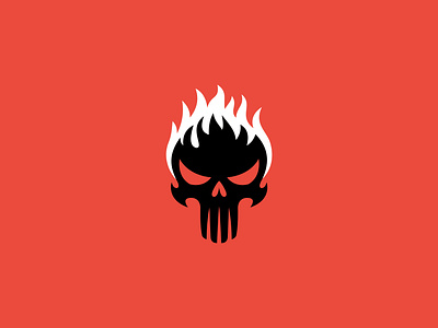 Fire Skull brand identity brand mark branding design fire fire skull logo graphic design icon identity identity design identity designer illustration logo logo design logo mark mark skull skull logo vector visual identity