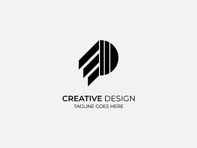 Creative Modern Cricket Logo Design cricket illustration