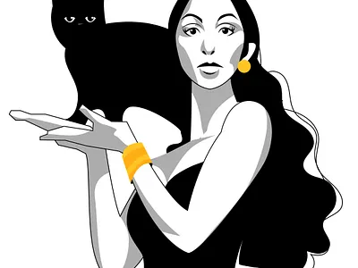 Cher adobe illustrator character drawing illustration illustrator vector