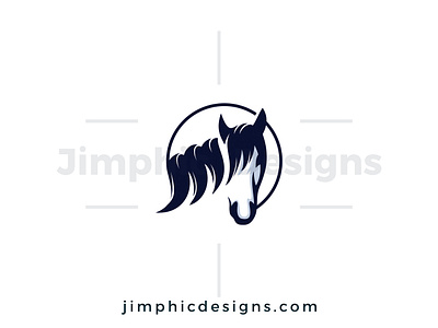 Letter M Horse Logo branding design graphic design horse horse logo letter logo logo design vector