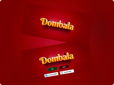 Dombala - Online Bingo Mobile Game app application branding design game graphic design logo mobile mobile application mobile game ui ui design ux ux research