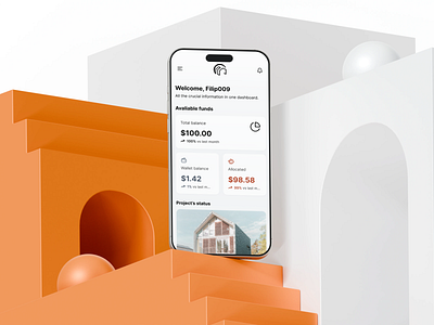 Real estate & crypto app architecture crypto design figma real estate ui uxui web app