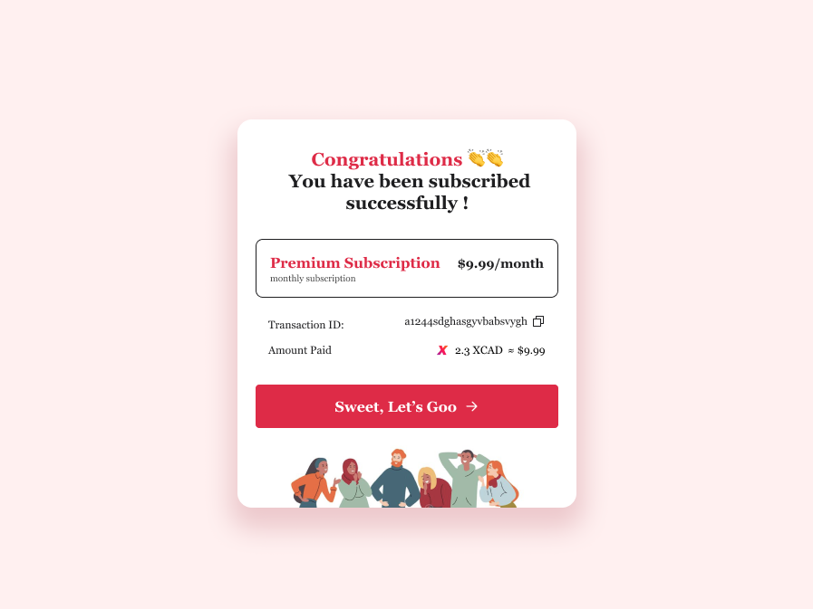 Transaction Successful. blockchain branding button cards case case study confirm create product crypto design design system form graphic design information motion graphics popup ui uiux vector web design