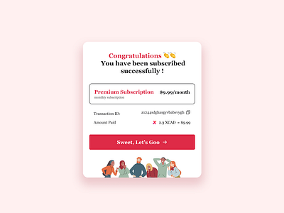 Transaction Successful. branding button cards case study confirm create product design design system graphic design information motion graphics popup ui uiux